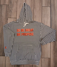 Load image into Gallery viewer, Go Be Great On Purpose Houndstooth Hoodie with Red Logo
