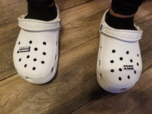Load image into Gallery viewer, "Go Be Great On Purpose" Croc pen in White