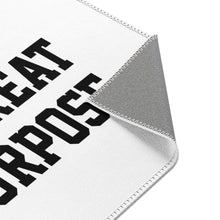 Load image into Gallery viewer, "Go Be Great On Purpose" Area Rugs