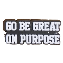 Load image into Gallery viewer, Croc Pen in Black with White logo