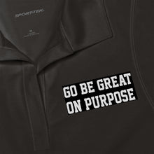 Load image into Gallery viewer, "Go Be Great On Purpose" Women's Polo Shirt
