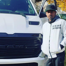 Load image into Gallery viewer, "Go Be Great On Purpose" Men's AOP Bomber Jacket