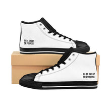 Load image into Gallery viewer, "Go Be Great On Purpose" Men's High-top Sneakers