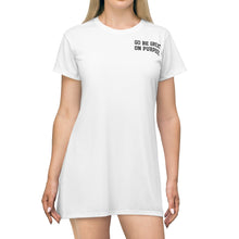 Load image into Gallery viewer, &quot;Go Be Great On Purpose&quot; Women&#39;s T-Shirt Dress
