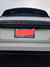 Load image into Gallery viewer, &quot;Go Be Great On Purpose&quot; License Plate Frame&quot;
