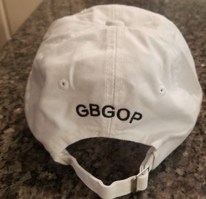 "Go Be Great On Purpose" Dad hat in White