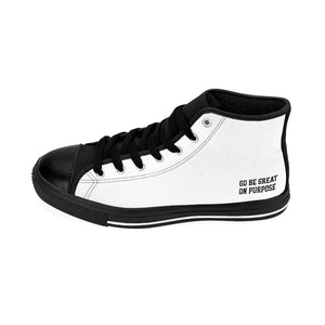 "Go Be Great On Purpose" Men's High-top Sneakers